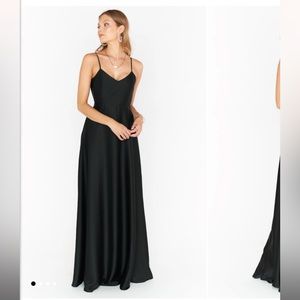 Show Me Your MuMu Black Faith Maxi Dress
